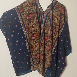 Renee C. Vibrant Multicolor Kimono